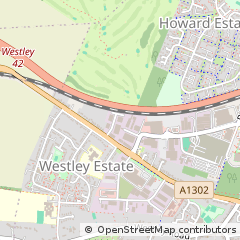 Map of Bury ST Edmunds, Suffolk