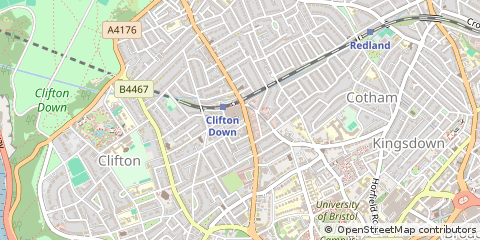 Map of Bristol