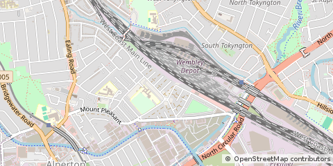 Map of Wembley