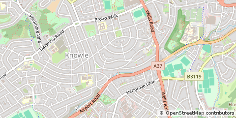 Map of Bristol