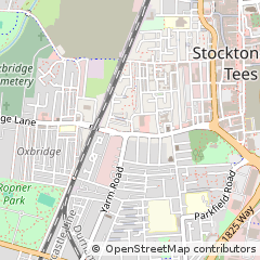 Map of Stockton-on-Tees