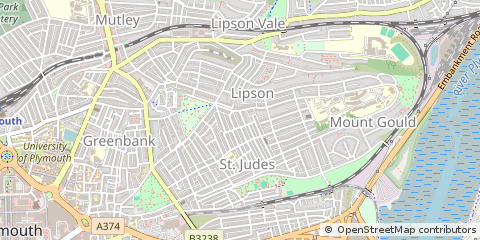 Map of Plymouth
