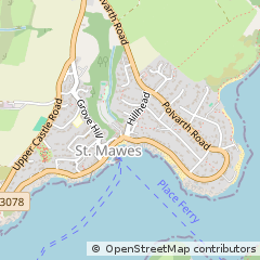 Map of Truro, Cornwall