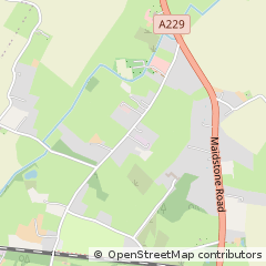 Map of Tonbridge, Kent