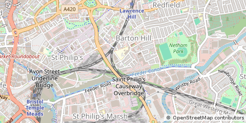 Map of Bristol