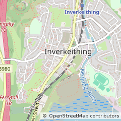 Map of Inverkeithing