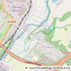 Map of Norwich Norfolk, Norfolk