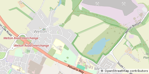 Map of Brough, East Riding of Yorkshire