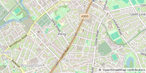 Map of Edinburgh
