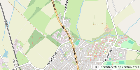 Map of Carluke