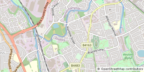 Map of West Midlands