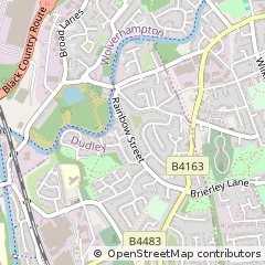 Map of West Midlands