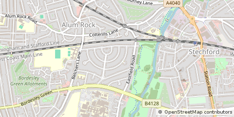 Map of Birmingham