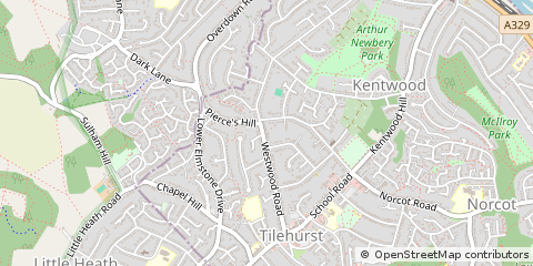 Map of Reading