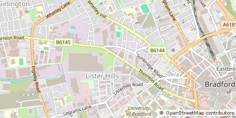 Map of Bradford