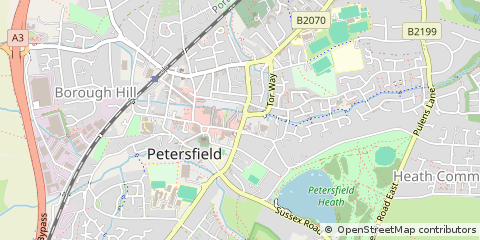 Map of Petersfield