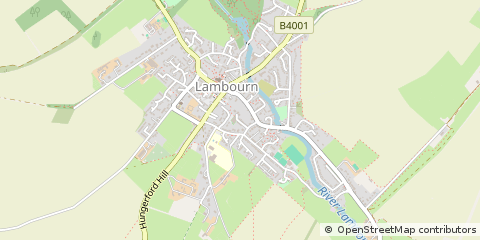 Map of Hungerford
