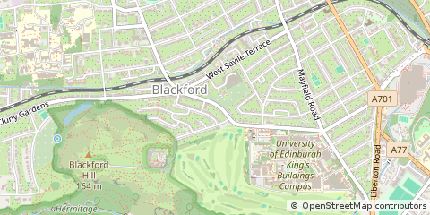 Map of Edinburgh