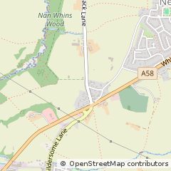 Map of Leeds, West Yorkshire