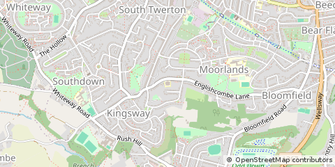 Map of Bath