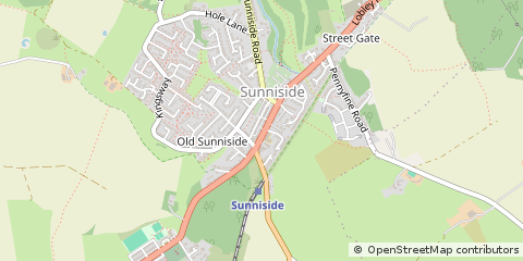 Map of Newcastle Upon Tyne