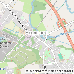 Map of Leicester, Leicestershire