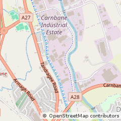 Map of Carnbane,newry, Co.down