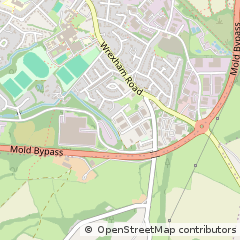 Map of Mold, Flintshire