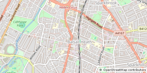 Map of Birmingham