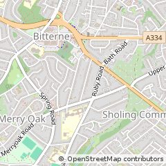 Map of Southampton