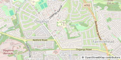 Map of Edinburgh