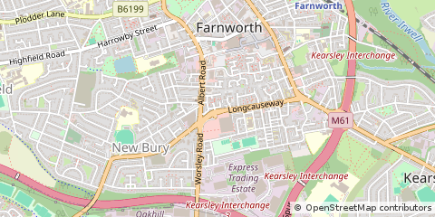 Map of Bolton