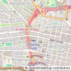 Map of Glasgow