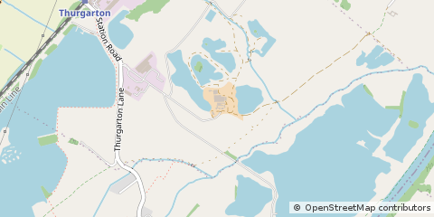 Map of Nottingham, Nottinghamshire