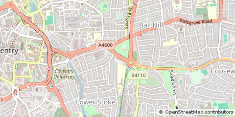 Map of Coventry