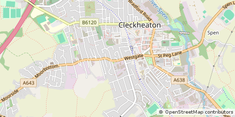 Map of Cleckheaton