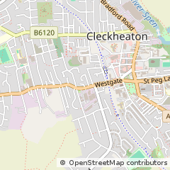 Map of Cleckheaton