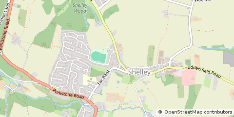 Map of Huddersfield