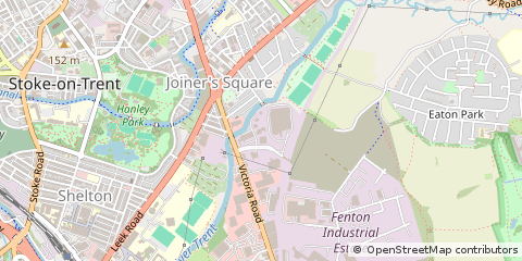 Map of Stoke-on-Trent