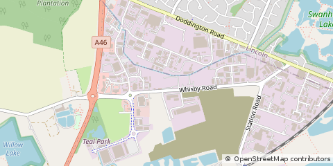 Map of Lincoln
