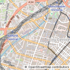Map of Manchester