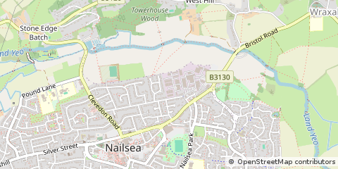 Map of Nailsea, Bristol