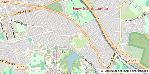 Map of Reading