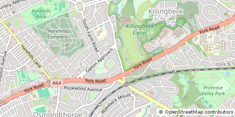 Map of Leeds
