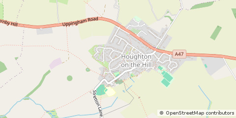 Map of Leicester