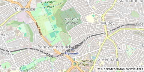 Map of Plymouth