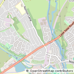 Map of Stoke-on-Trent, Staffordshire