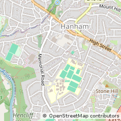 Map of Bristol, Avon