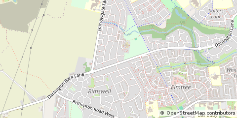Map of Stockton-on-Tees