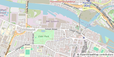 Map of Glasgow